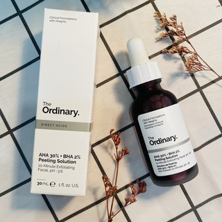 Thanh tẩy da AHA 30% + BHA 2% Peeling Solution - The Ordinary