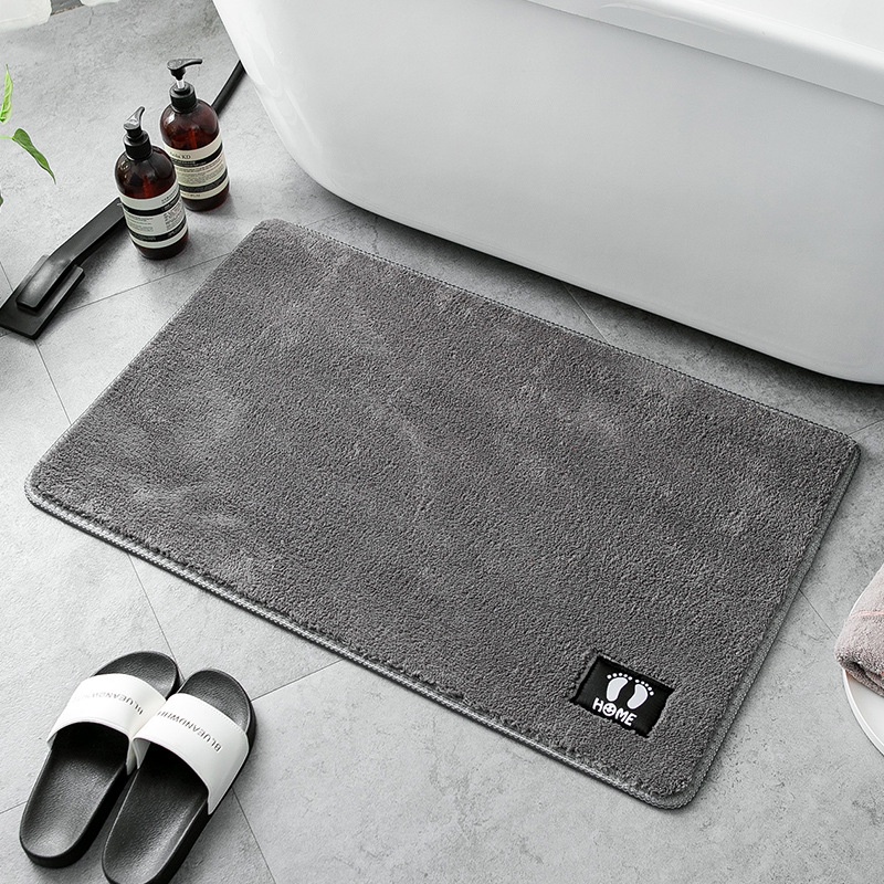 Thảm chân lông cừu, thảm lau chân siêu thấm hút, lông dầy chống trơn tuyệt đối