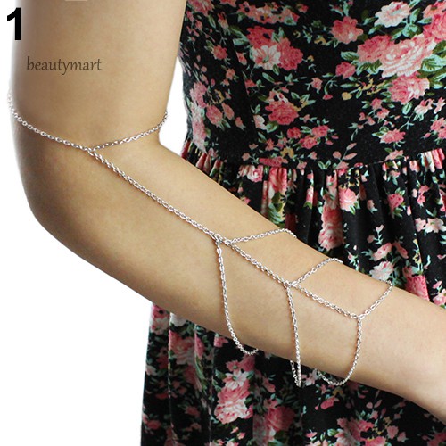 Vòng Đeo Cánh Tay Nối Dây Nhiều Lớp Cho Nữ