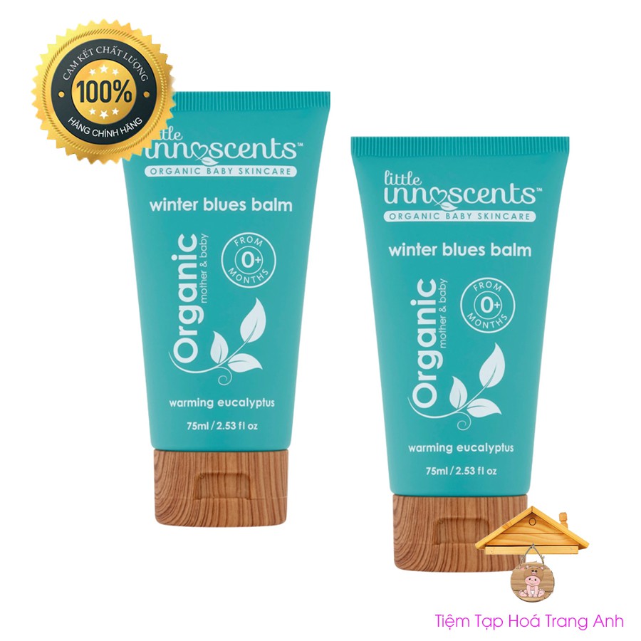 Kem bôi ấm ngực LITTLE INNOSCENTS ORGANIC cho bé