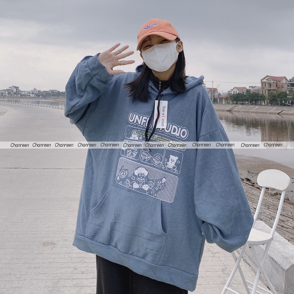 [ẢNH THẬT] Áo nỉ unisex CHANREEN [FREESHIP] siêu dày dặn cho nam và nữ | BigBuy360 - bigbuy360.vn