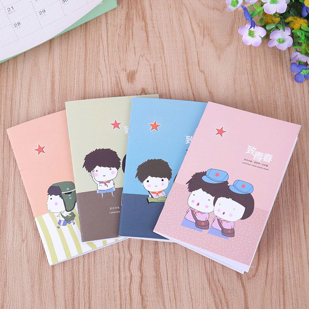 5 / 5 Sổ Tay Bỏ Túi LAKAMIER Mini In Họa Tiết Hoạt Hình Dễ Mang Theo Tiện Dụng Cho Bé