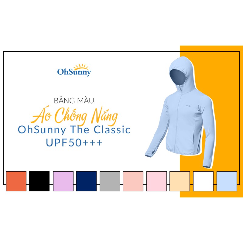 Áo Chống Nắng Nữ OHSUNNY Classic UPF50+++ 19SSF041 | BigBuy360 - bigbuy360.vn