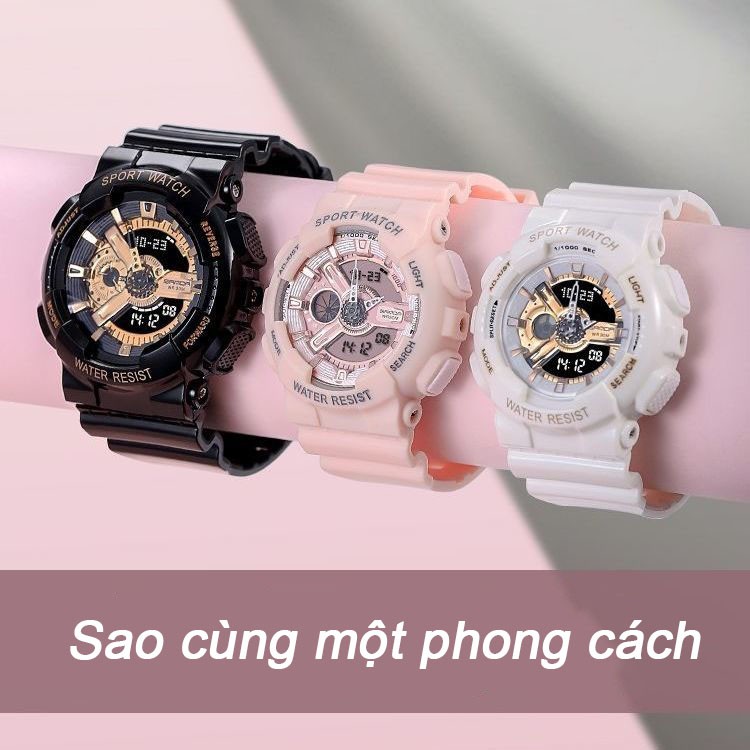 Phiên bản Hàn Quốc của đồng hồ thể thao thời trang đơn giản không thấm nước | BigBuy360 - bigbuy360.vn