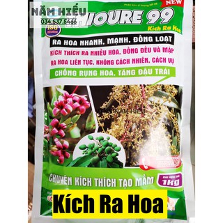 THIOUREA 99 - thiure 1KG gói hoặc hộp - Phân bón lá kích thích ra hoa đồng loạt - Kích ra hoa cực mạnh