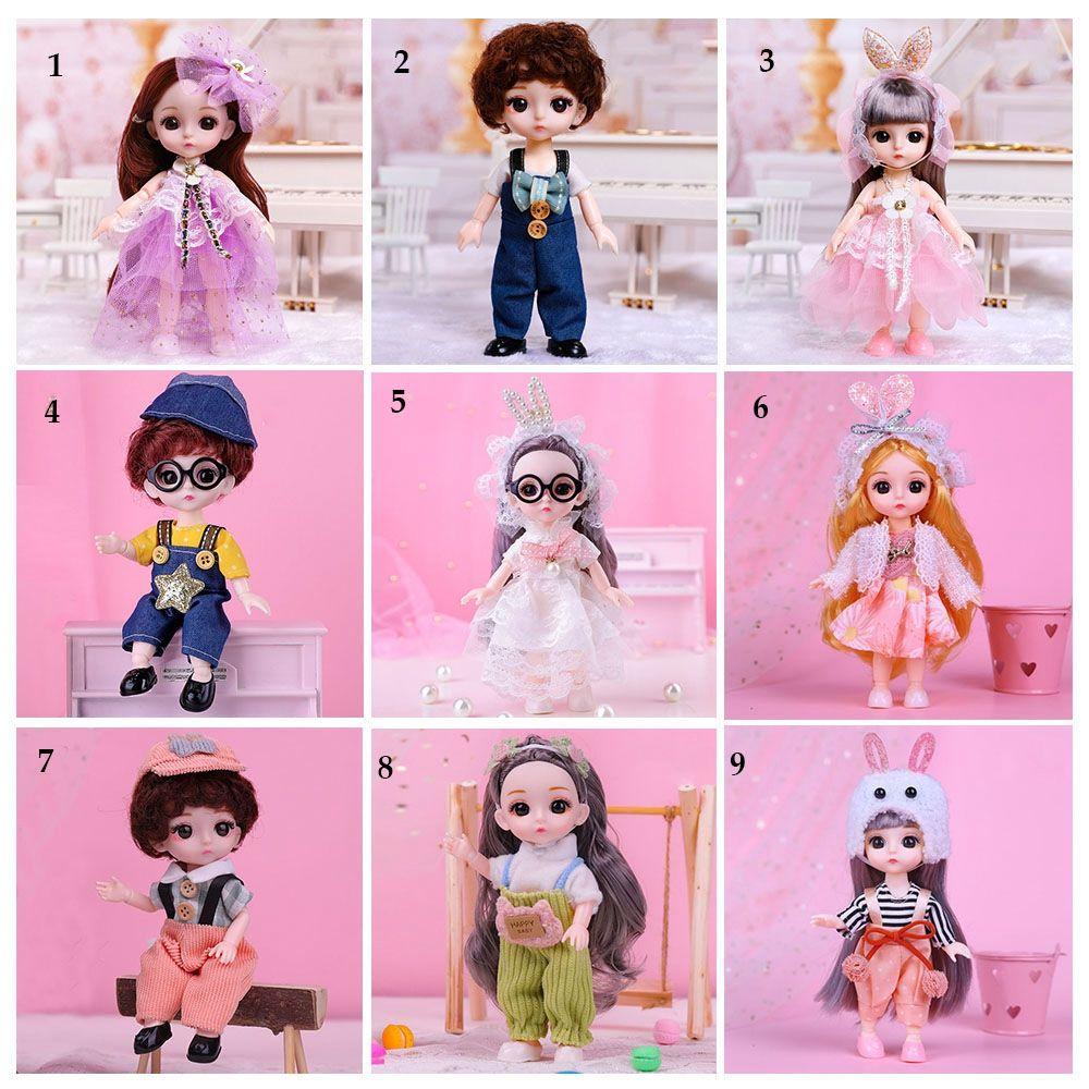 BEBETTERM Đầm Thời Trang Xinh Xắn Dành Cho Búp Bê Obitsu 11 Ob11 Ob11 Gsc 16~17cm