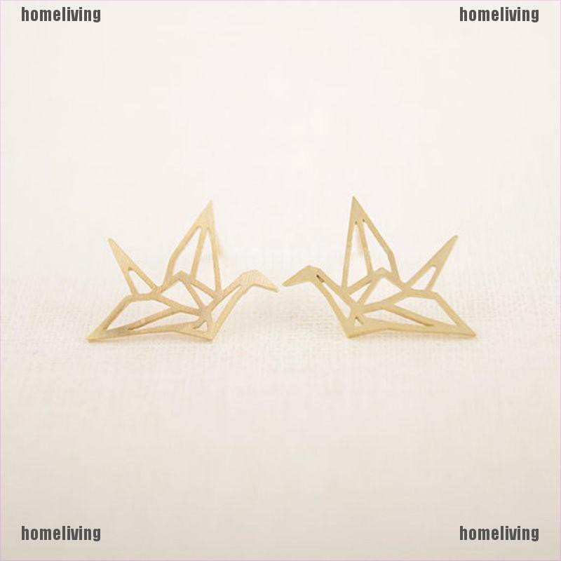 [homeliving] Bông Tai Chim Hạc Rỗng