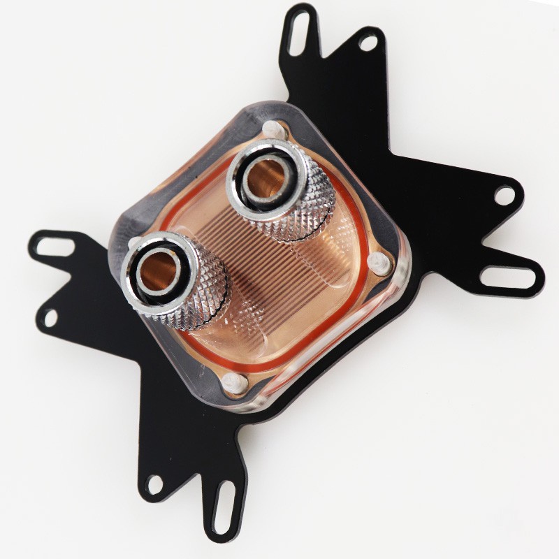 Utility Water Cooling Block for Intel AMD Copper CPU Cooler Heatsink for Computer CPU Radiator Intel Universal