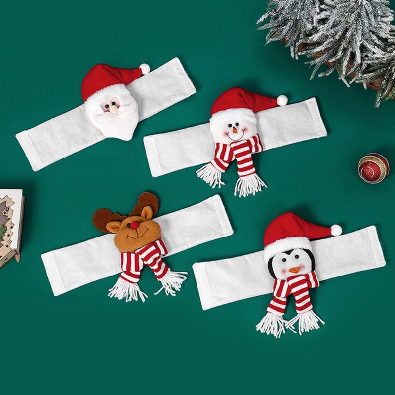 Khóa Cột Màn Cửa Hình Ông Già Noel / Người Tuyết / Chim Cánh Cụt / Chim Cánh Cụt Dễ Thương