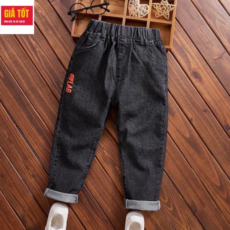 Quần jean bé trai 10 tuổi tphcm  ☑️ Thời trang size đại 30kg 35k