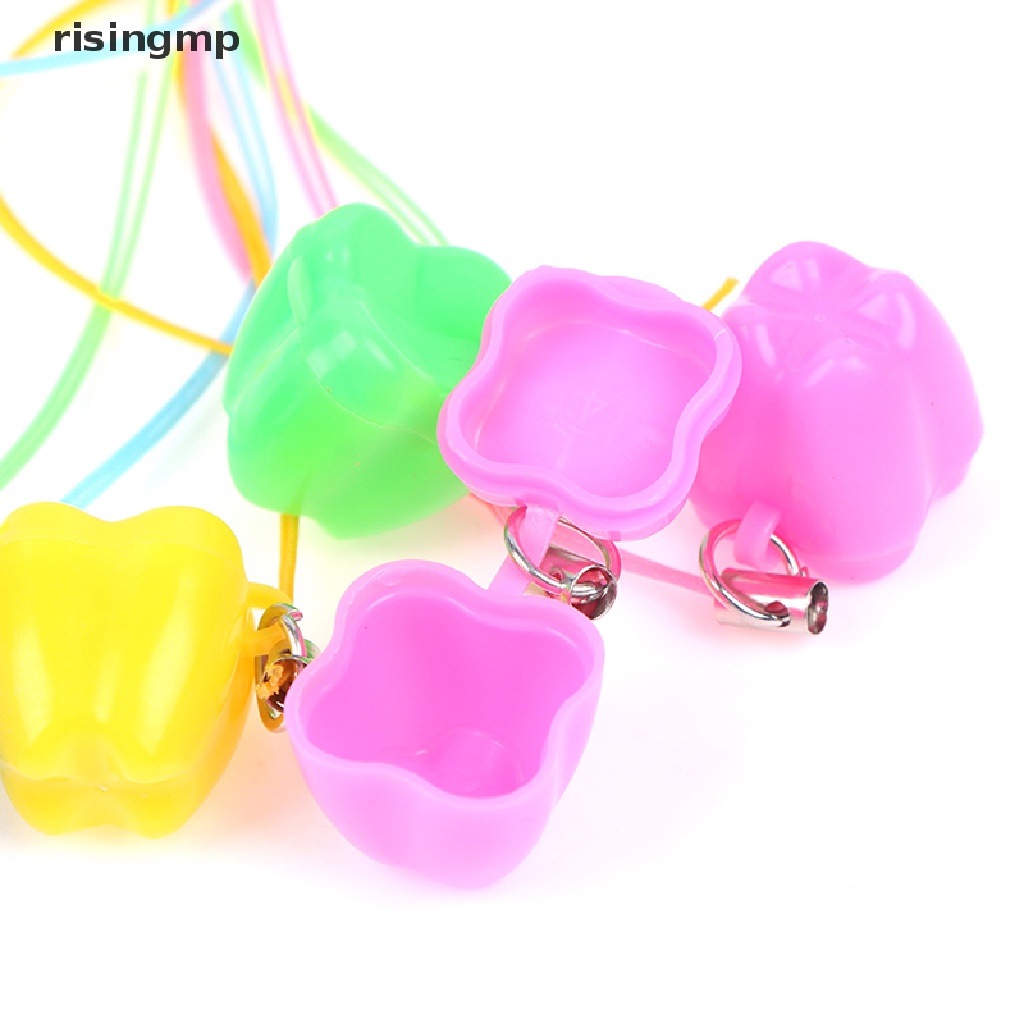 Set 10 Hộp Đựng Răng Sữa Em Bé Nhiều Màu Giá Đỡ ♨Trên đó