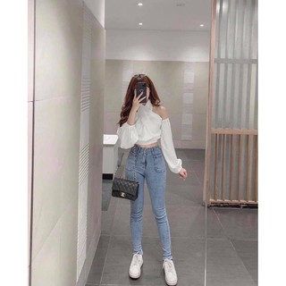 ÁO VẠT CHÉO CROPTOP