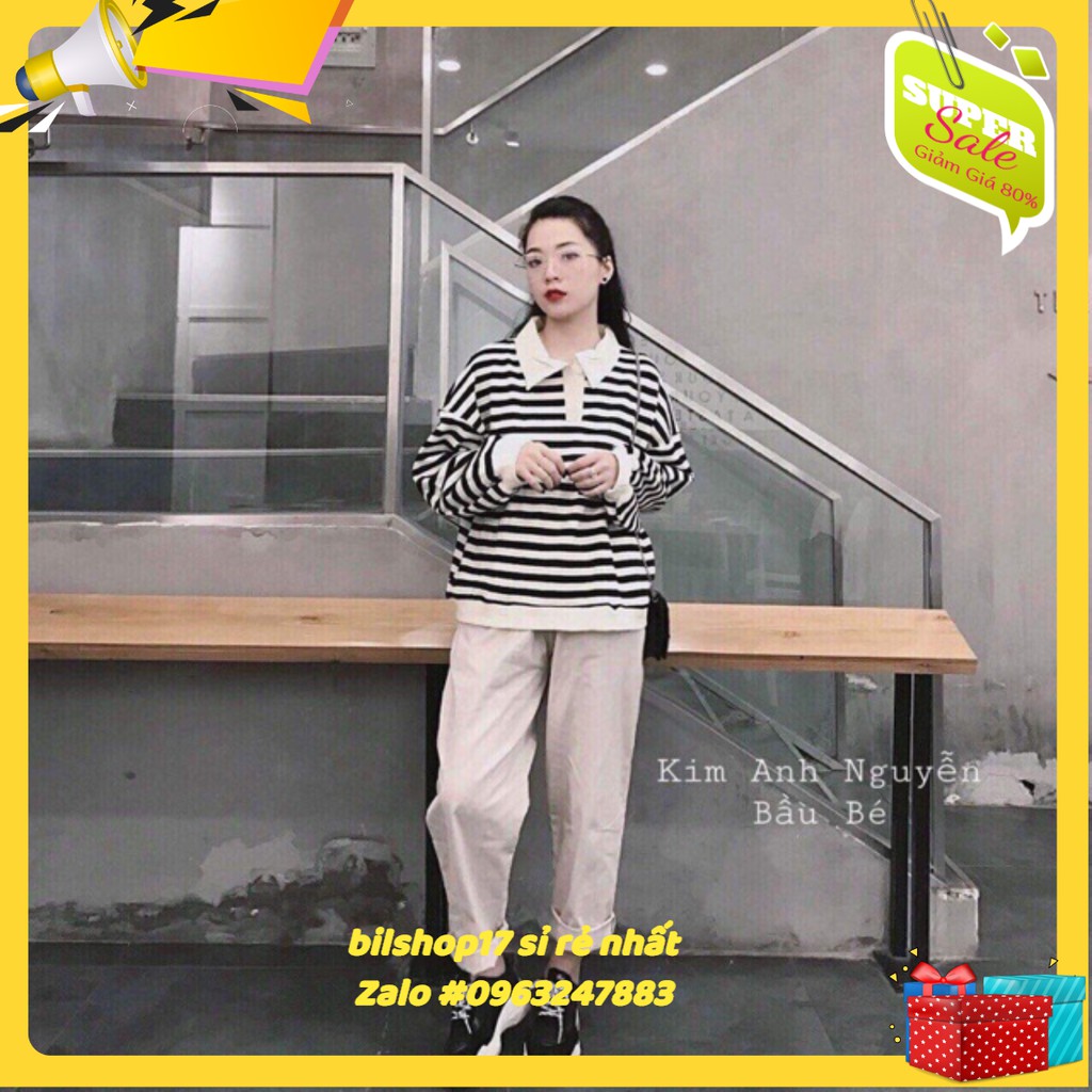 Quần kaki Unisex xắn gấu