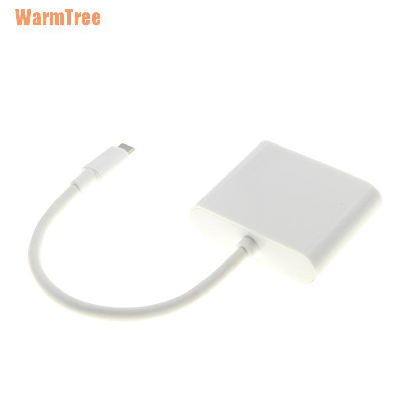 Bộ Chuyển Đổi Hub Hdmi Vga 2 Trong 1 Từ Usb Type-c Sang Cổng Cắm Usb C | BigBuy360 - bigbuy360.vn