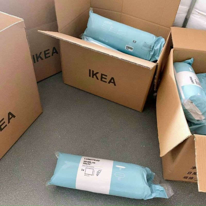 Ruột gối IKEA ( 1 chiếc). Ruột gối thấp mềm êm ái. Ruột gối kháng khuẩn Zaza Home