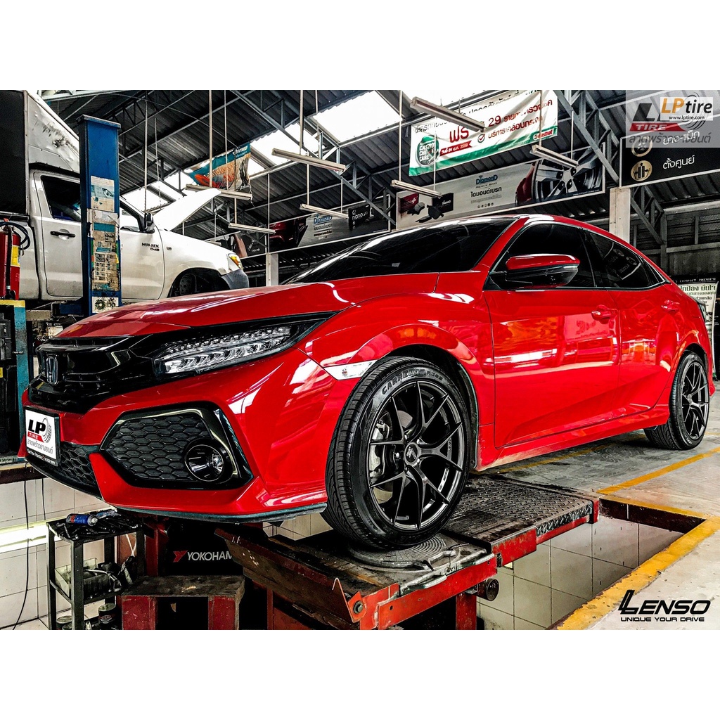 Mâm Lenso Thái Lan Jager Dyna 18 inch dành cho các dòng xe Civic, K5, Cerato, Camry, Elantra