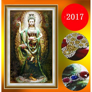 Tranh Đính Đá Phật, Chúa