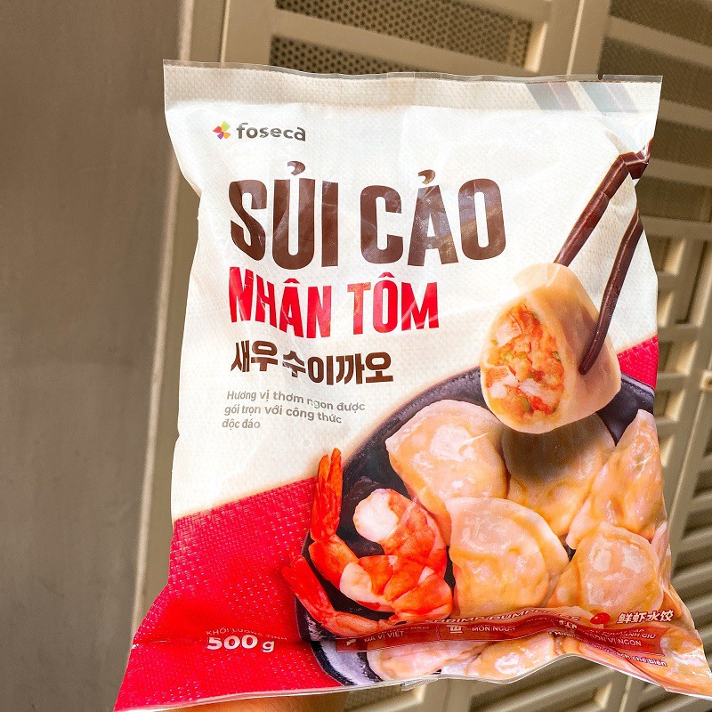 Sủi cảo nhân tôm thả lẩu, nấu canh, chiên rán siêu ngon - há cảo tôm Hàn Quốc
