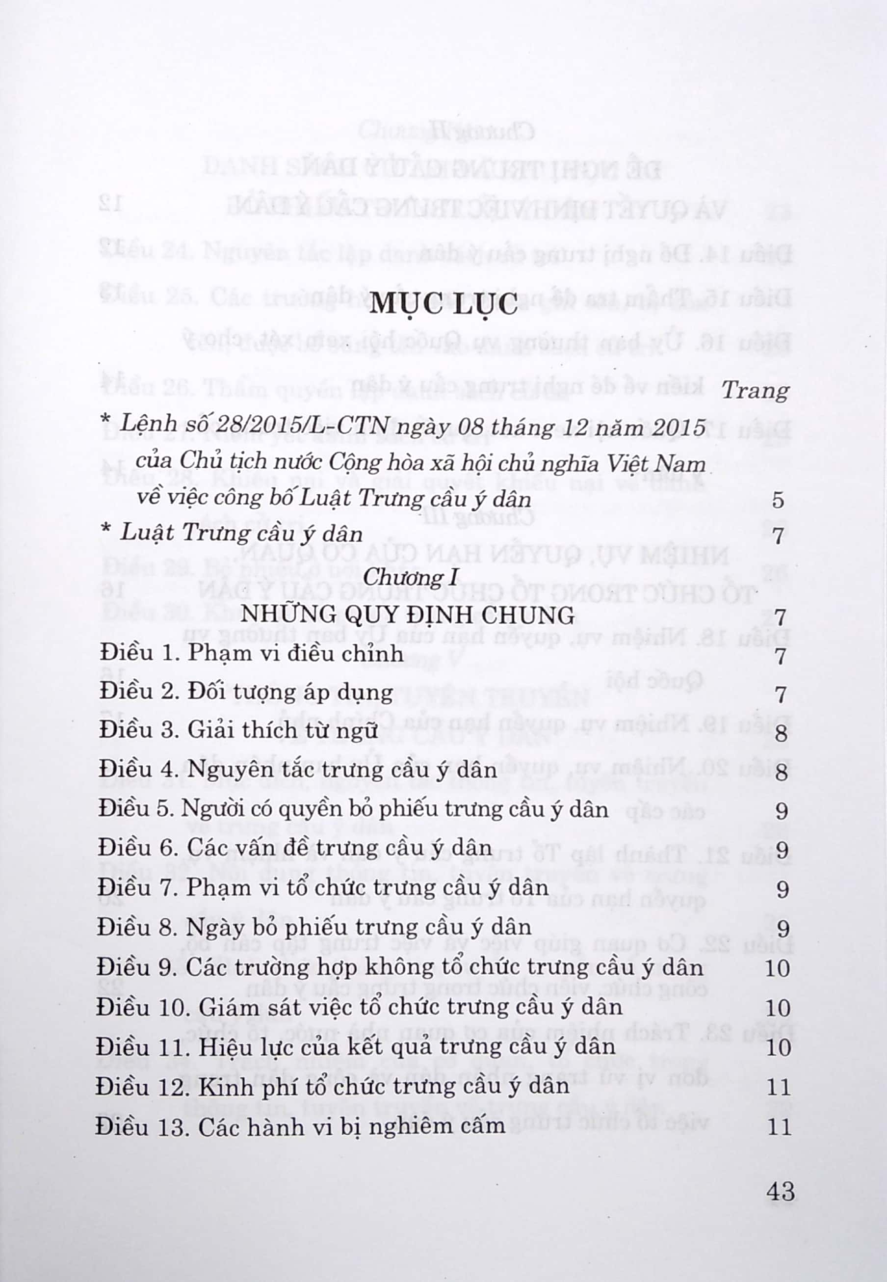 Sách Luật Trưng Cầu Ý Dân (Hiện Hành) | BigBuy360 - bigbuy360.vn