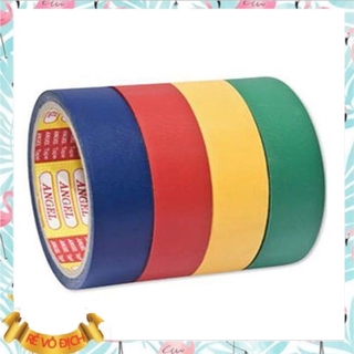 Băng keo simili đóng gáy hồ sơ 3.6cm, 4.8cm - 4 màu