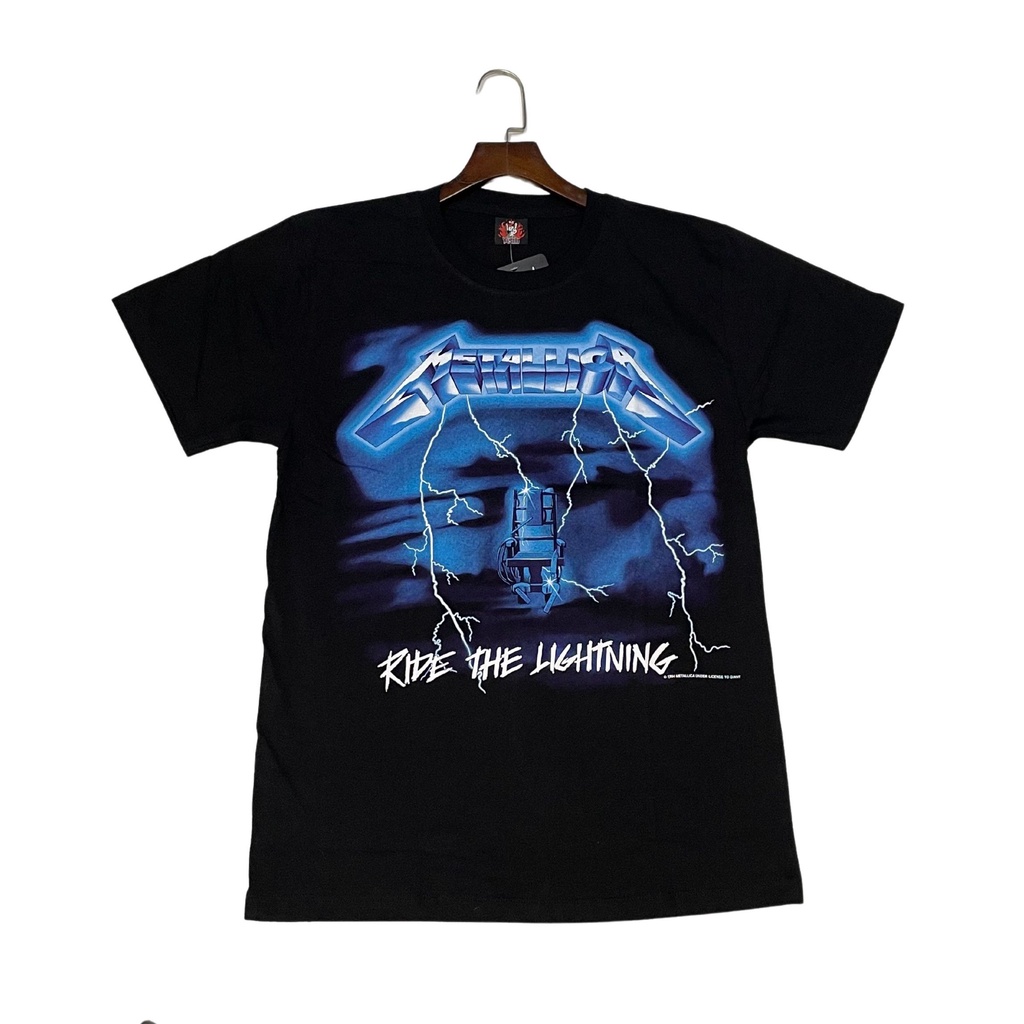 Áo Metallica TDM 1719 Rock band tee: áo phông 100% cottong - hàng Thái Lan dáng xuông over size nam nữ đều mặc được