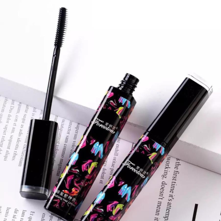 Mascara-Lược chải vuốt tóc mascara tạo nép tóc. Chải Tóc Con Vào Nép Gọn Gàng dễ thương