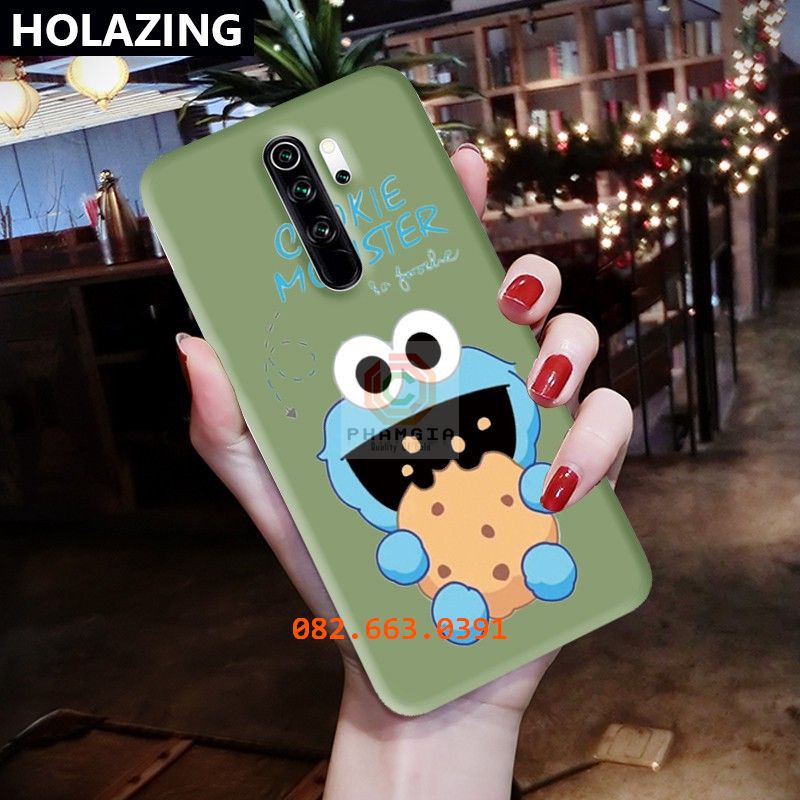 Ốp lưng Xiaomi redmi 9 dẻo in hình Elmo siêu sắc nét