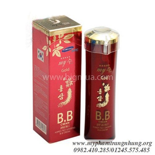 [Giá Sỉ] BB Cream hồng sâm SPF45- My Gold