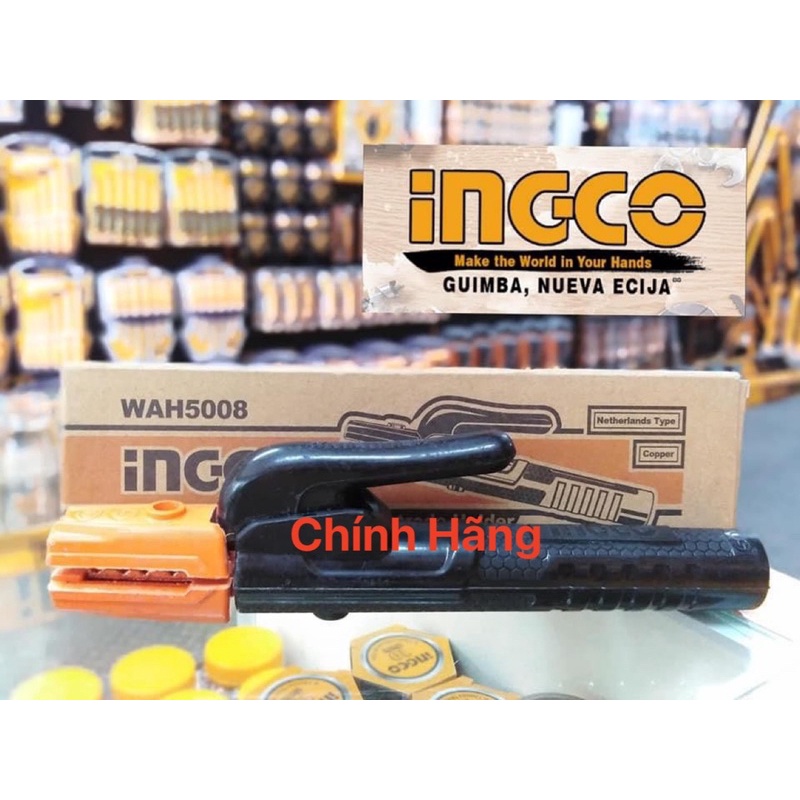 INGCO Kềm hàn 500A WAH5008 (Cam kết Chính Hãng 100%)