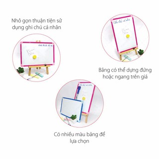 bảng ghi chú + chân gỗ