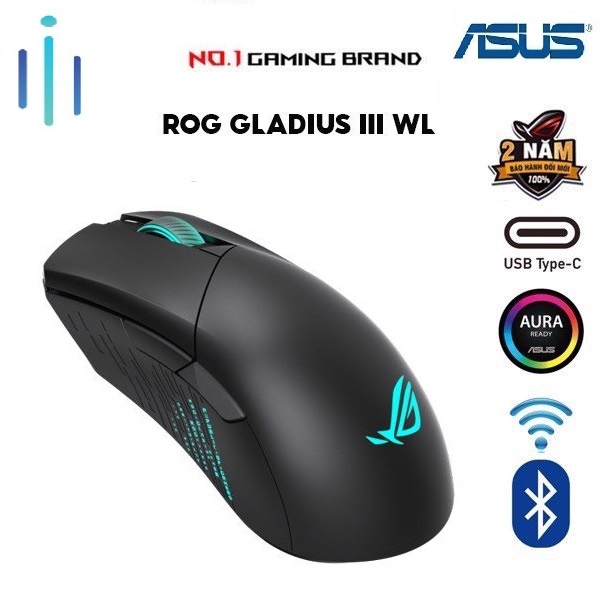 Chuột Gaming ASUS ROG Gladius III Wireless