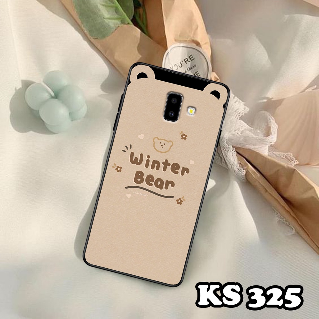 Ốp lưng Samsung J6 2018 - Samsung J6 Plus - Samsung J8 2018 - Ốp in hình Tai thỏ - Chất liệu TPU cao cấp