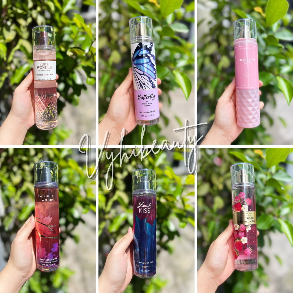 Body mist Bath and Body Works 236ml Xịt thơm body