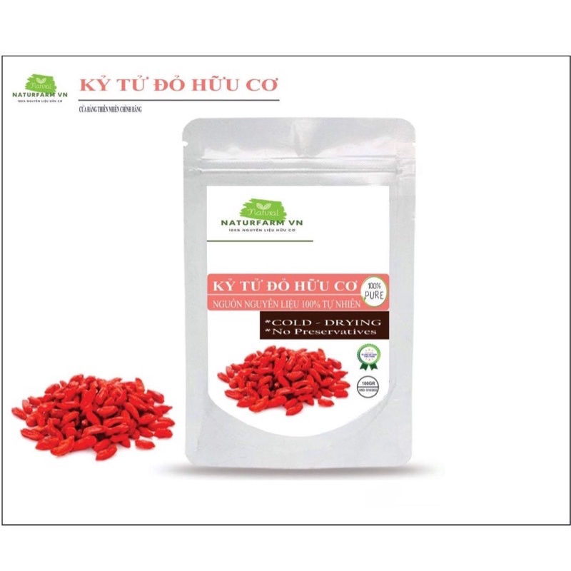 [ 100gr ] Trà kỷ tử - Kỷ tử hữu cơ ( câu kỷ tử ) Organic