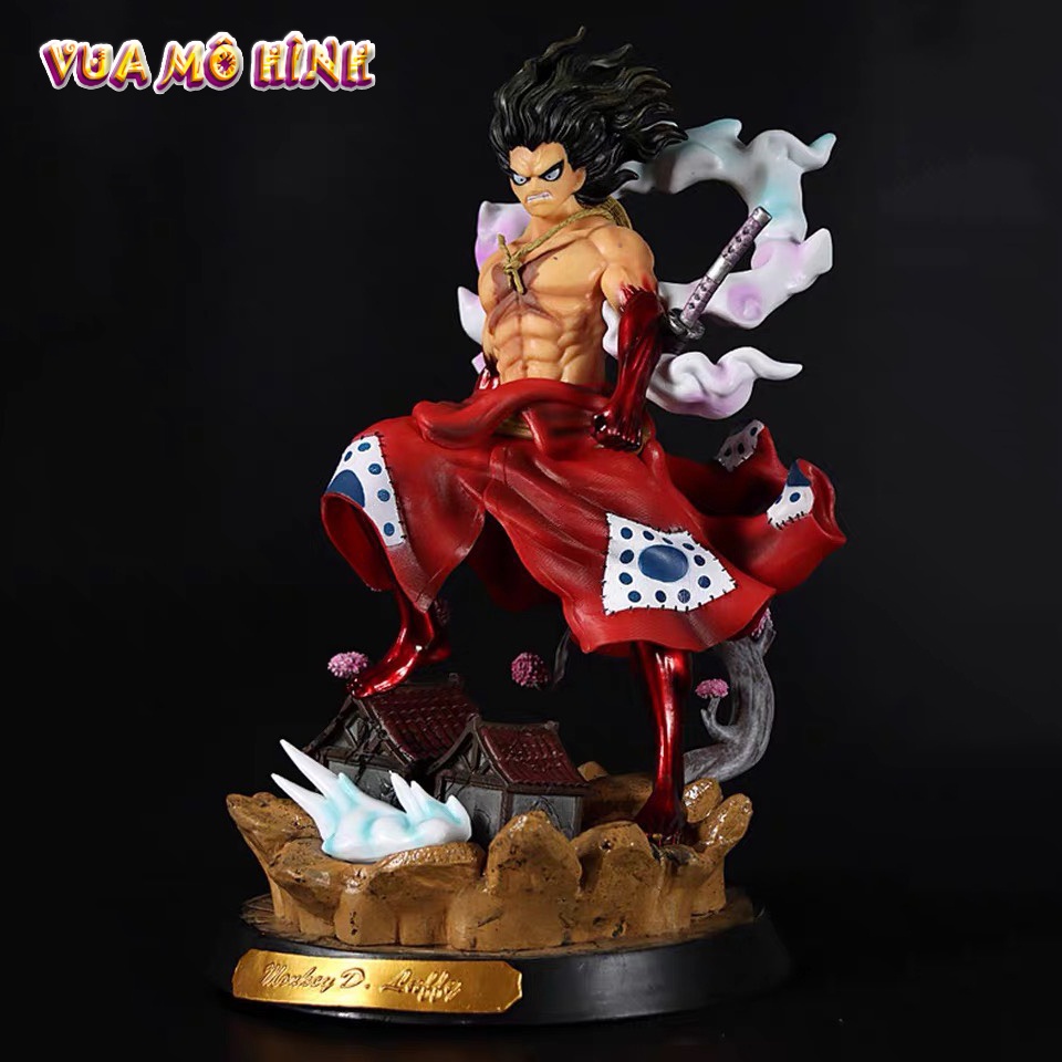 Mô hình One Piece - Figure One Piece Luffy Wano Snake man Gear 4 cao 35cm cực chất