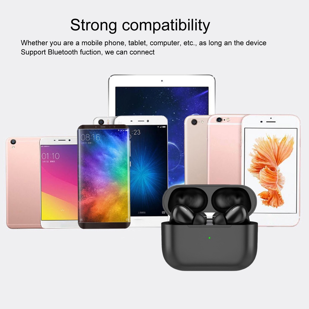 Tai nghe nhét tai không dây Bluetooth 5.0 TWS Mini giảm ồn kèm phụ kiện