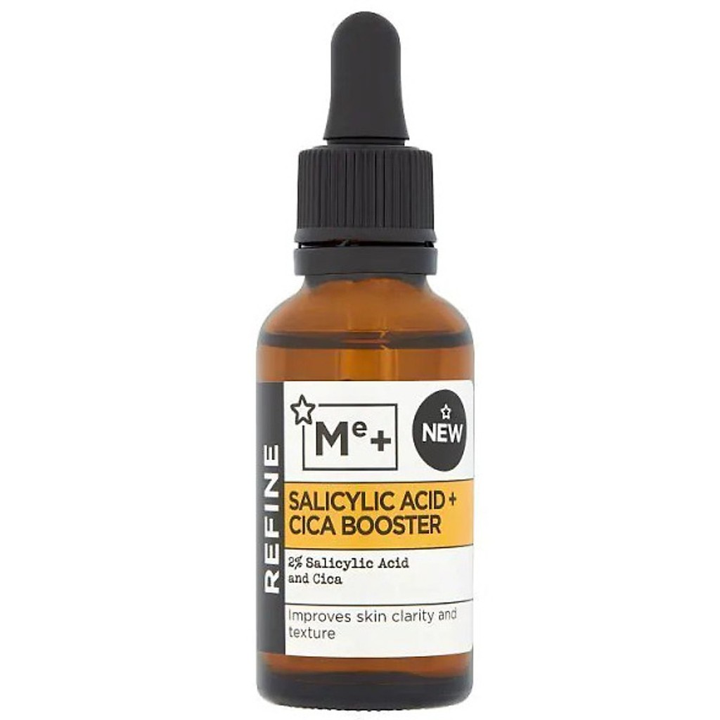 [TOP 1 SHOPEE] Tinh chất 2% BHA Superdrug Me+ Refine Salicylic Acid + Cica Booster 30ml (Bill Anh)