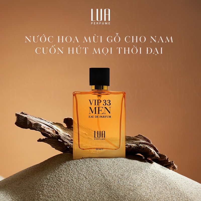 Nước hoa Víp men 33-nước hoa lua-hương gỗ thuần tuý