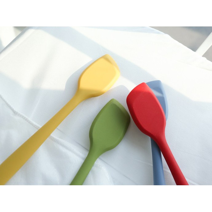 Phới trộn, nấu ăn Silicon COOKING STIRRER cao cấp chính hãng Bluemama Hàn Quốc ''Phới trộn, nấu ăn cho bé''