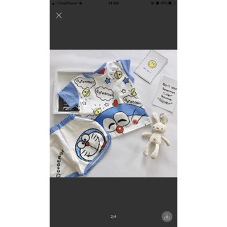 [MẪU MỚI] BỘ DORAEMON SIÊU CUTE CHO BÉ 8-18KG