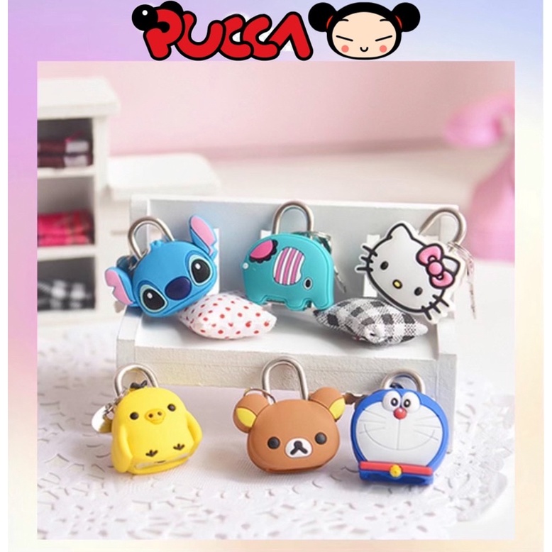 Ổ Khoá Mini Khoá Balo, Túi Xách Hình Thú Ngộ Nghĩnh
