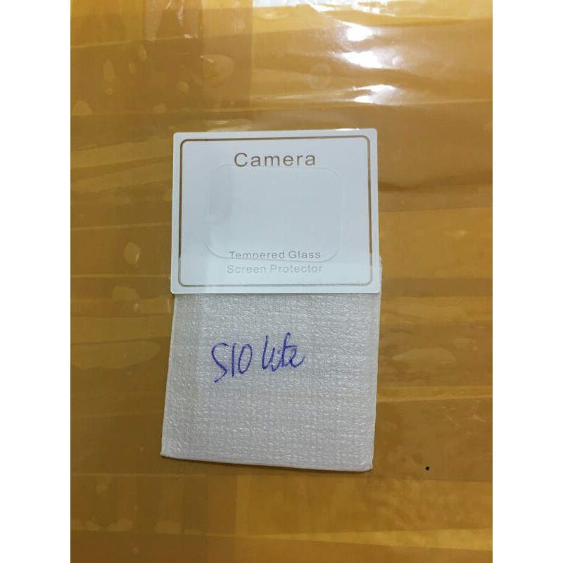 Kính Cường Lực chống trầy Camera Samsung S10 Lite