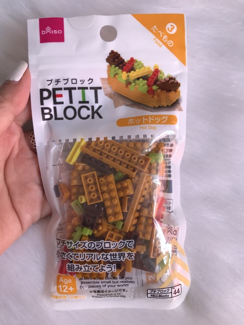 1- ĐỒ CHƠI KHỐI PETIT NHỎ DAISO - Mỹ