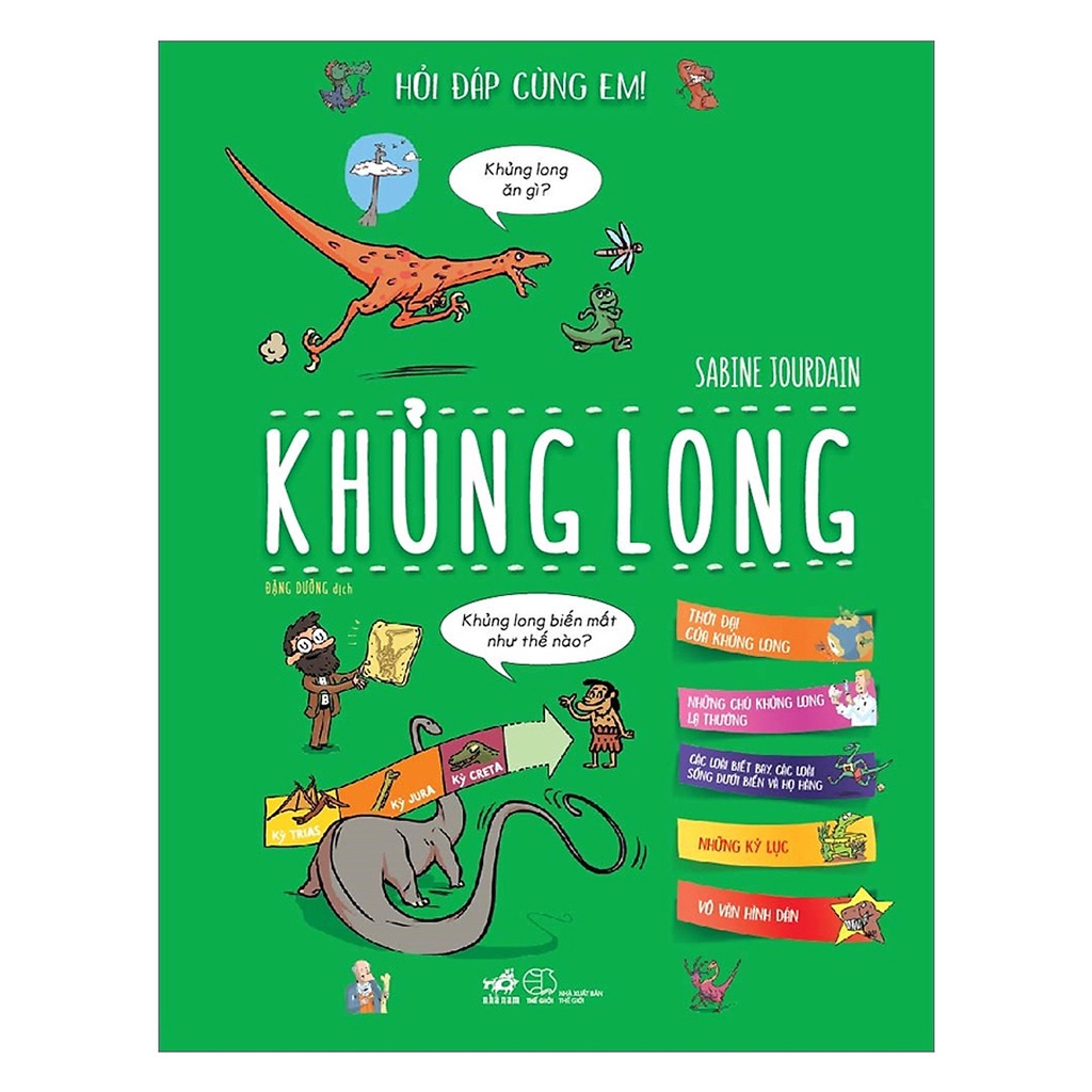 Sách - Hỏi Đáp Cùng Em - Khủng long