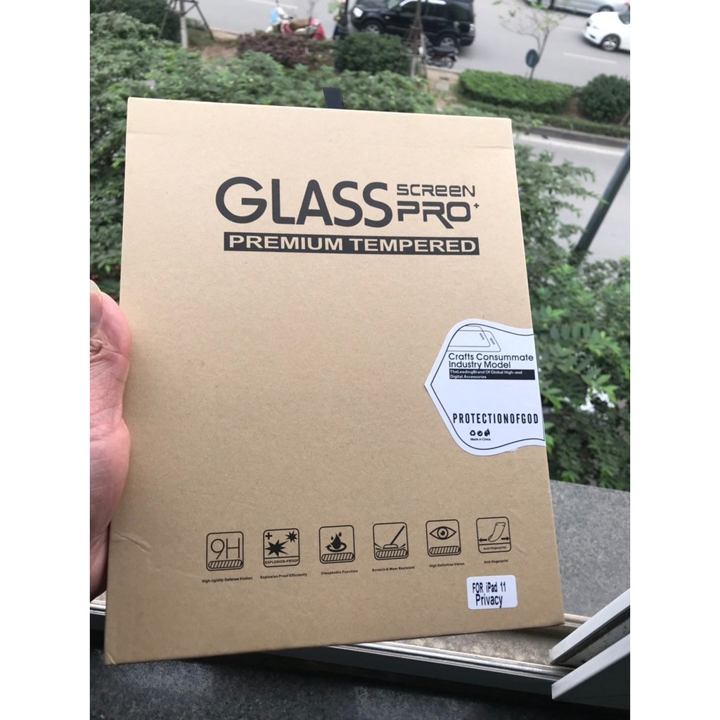 Kính cường lực chống nhìn trộm cho ipad Pro 11 inch