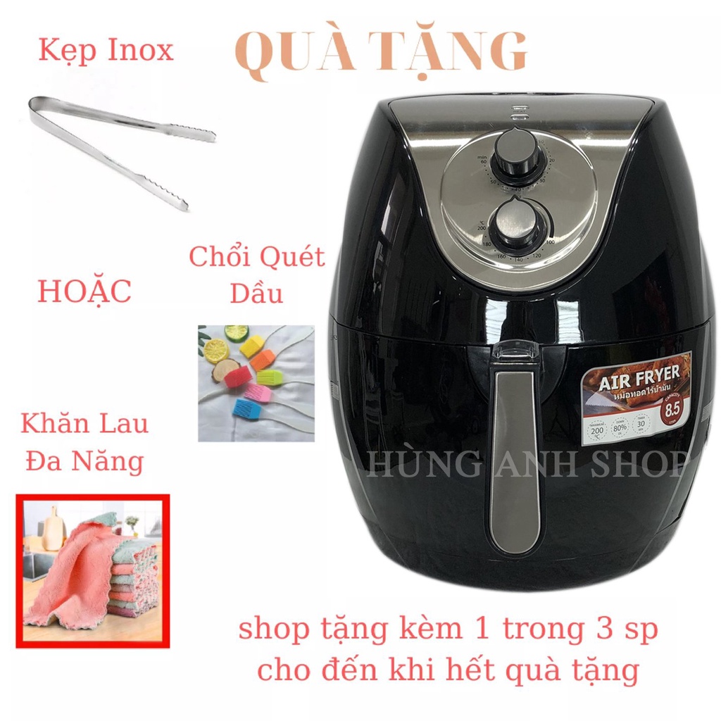 Nồi Chiên Không Dầu SHARP Dung Tích Lớn (6L-7L) Thái Lan - Kiểu Dáng Hiện Đại, Công nghệ Chiên 360 độ, Bảo Hành 12 Tháng