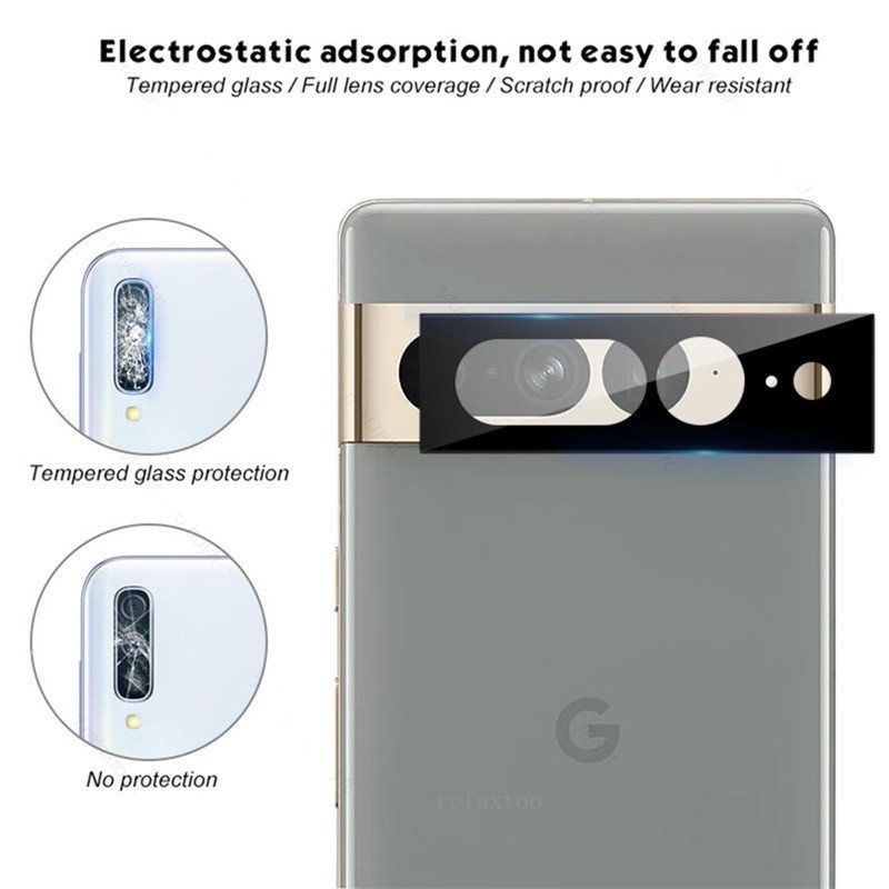 Kính Cường Lực 3D Bảo Vệ Camera Sau Cho Google Pixel 7 6 Pro 7pro 6pro pixel7pro pixel6pro Google pixel7 Pro