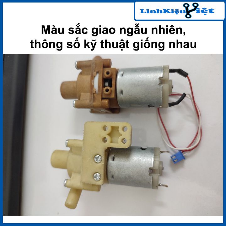 Máy bơm nước 12V 3W RS365 hàng bãi máy bơm máy lọc nước