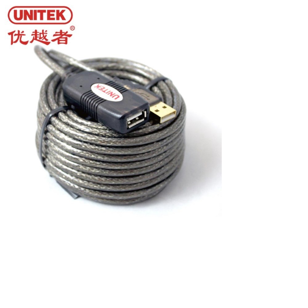 Dây Nối Dài Usb 20M Có Ic Khuếch Đại - Y262 Hàng Chính Hãng Unitek