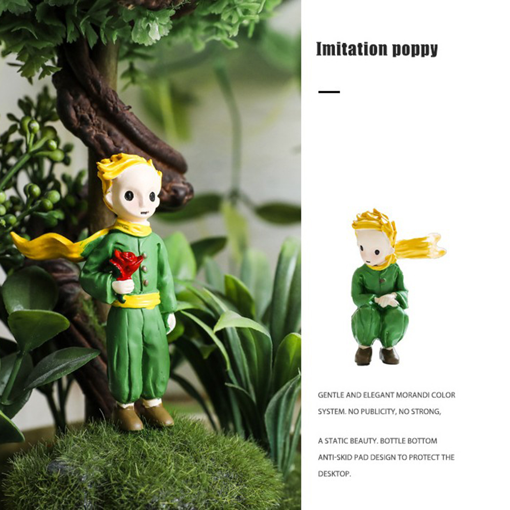 Mô Hình Hoàng Tử Bé Mini Trang Trí Bánh Dễ Thương